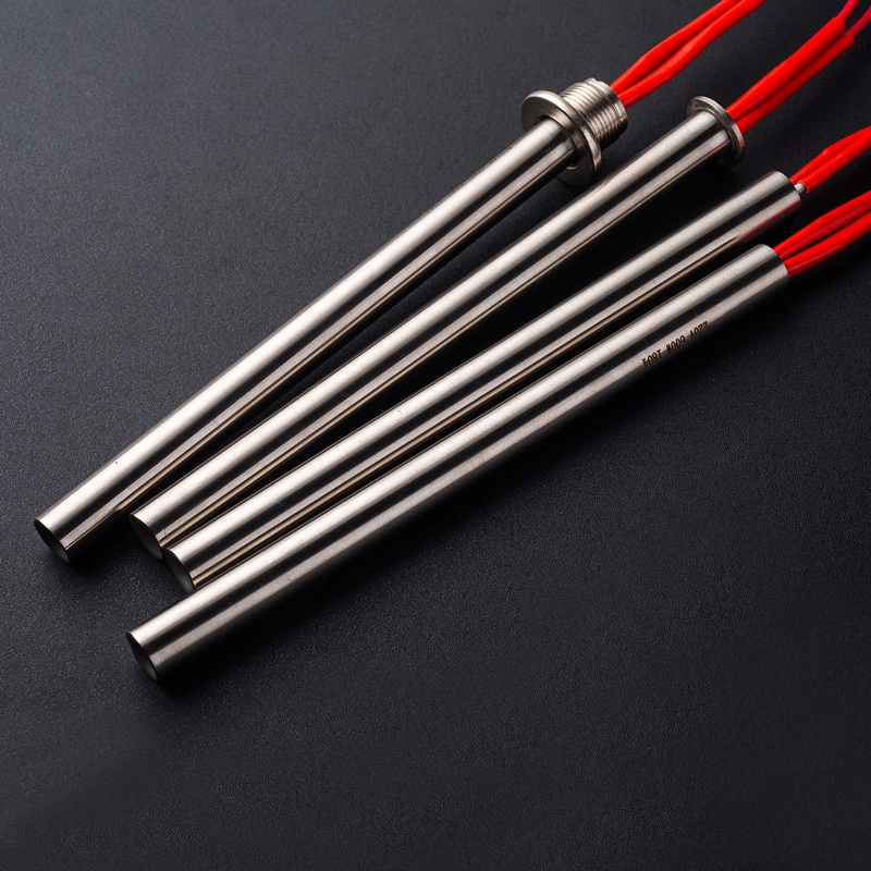 3*600mm Electric Industrial Cartridge Heater Use Teflon Lead Wire with Stainless Steel Hose