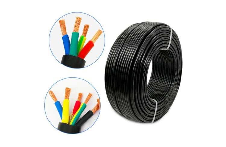 PVC Insulated Flexible Household Electrical Cable Silicone PTFE Electric Wire for Building and Equipment