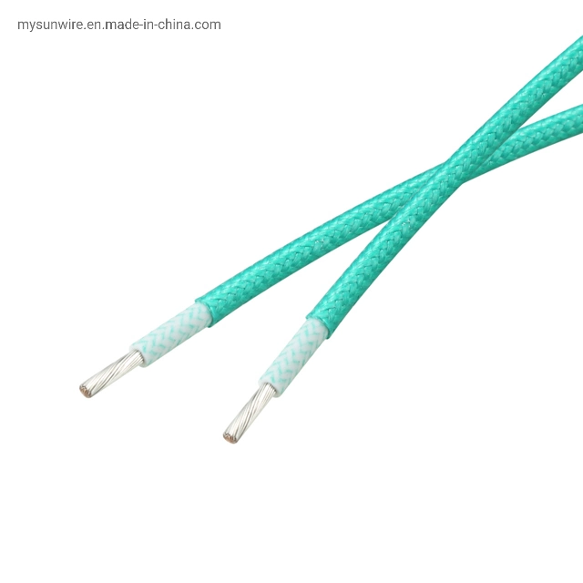 18/16/14/13AWG 600V Silicone Fiberglass Braid Wire for Electric Motor Awm3071