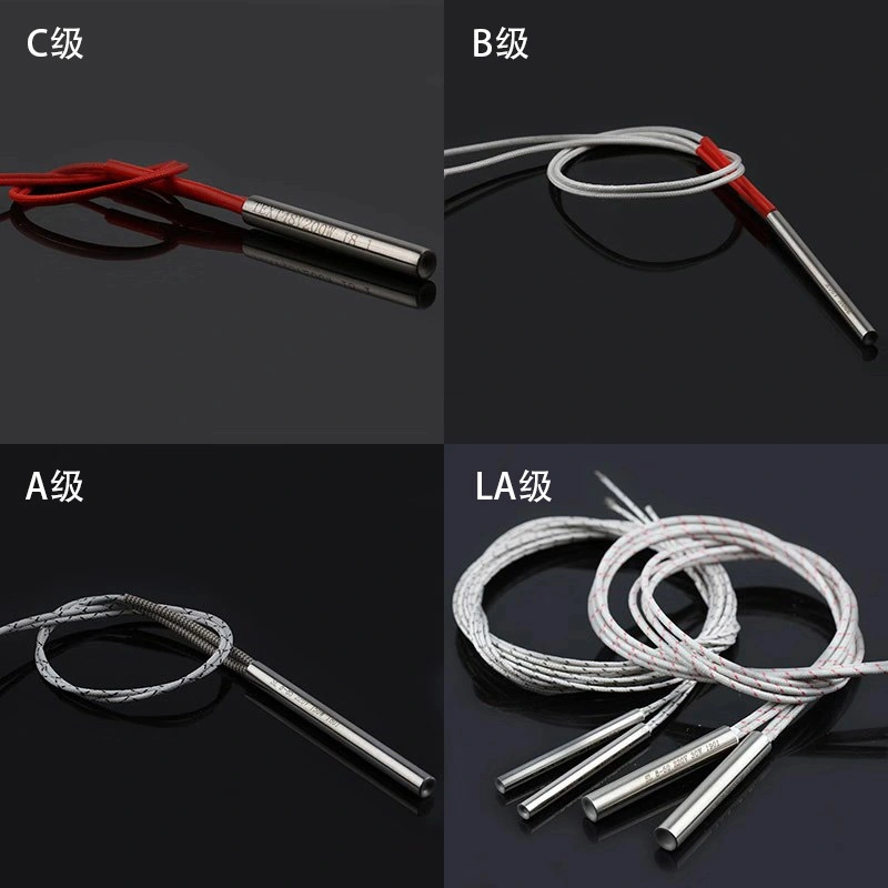 3*600mm Electric Industrial Cartridge Heater Use Teflon Lead Wire with Stainless Steel Hose