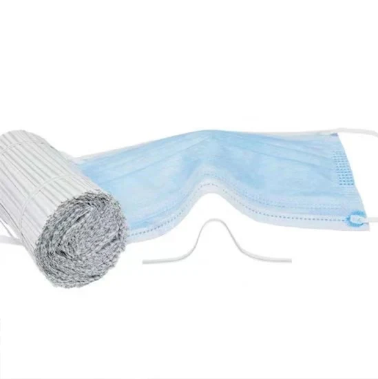 Пластиковый зажим для носа из полиэтилена, маска для защиты окружающей среды с проволокой для носа